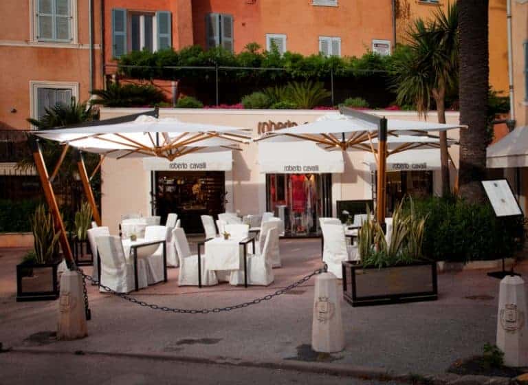 St tropez Cavalli Caffe hospitality restaurant flair studio design