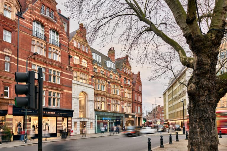 Vita Sloane square beautiful chelsea facade shop window flair studio design